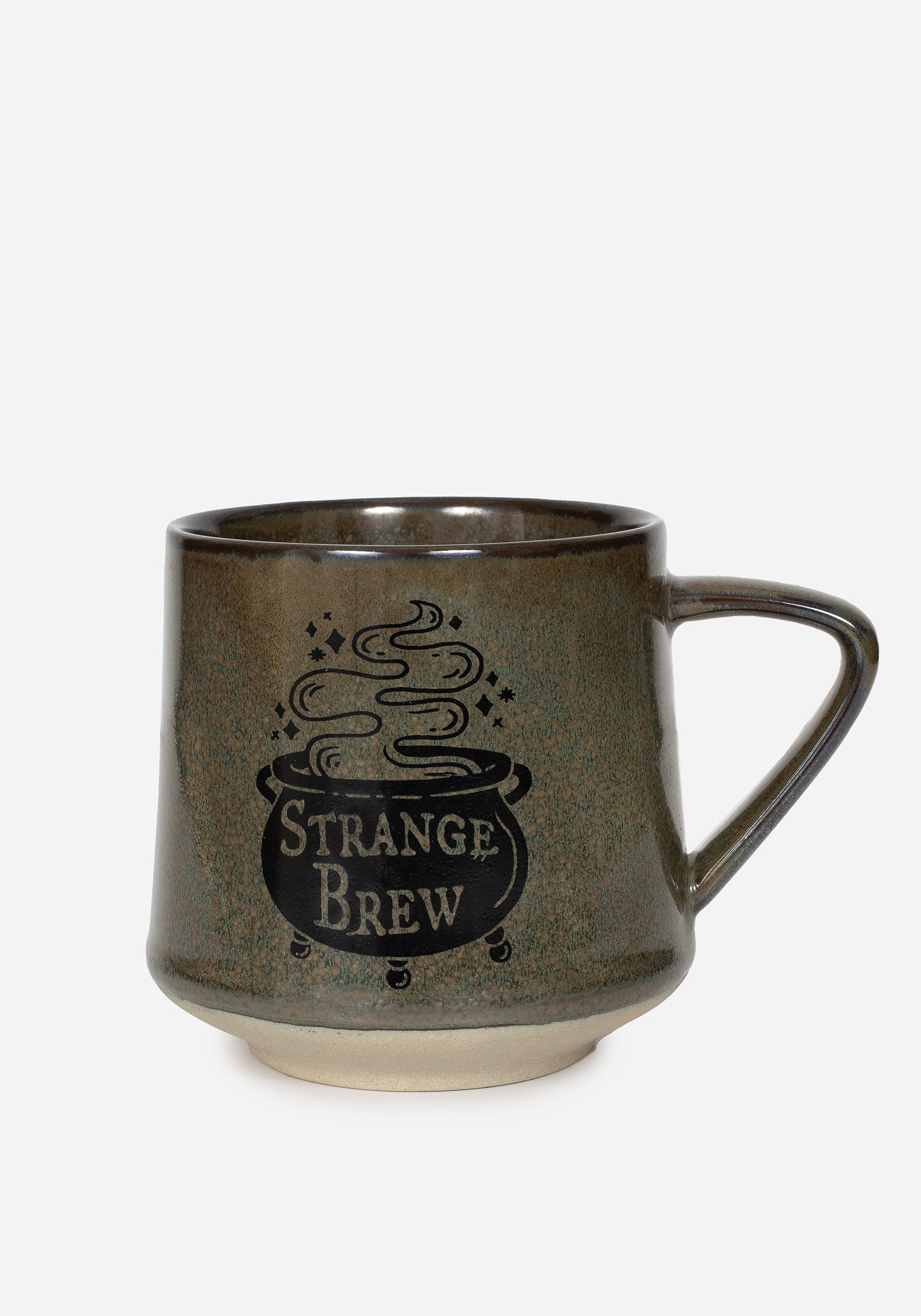 Handcrafted Cauldron Mug with Speckled Glaze | Strange Brew
