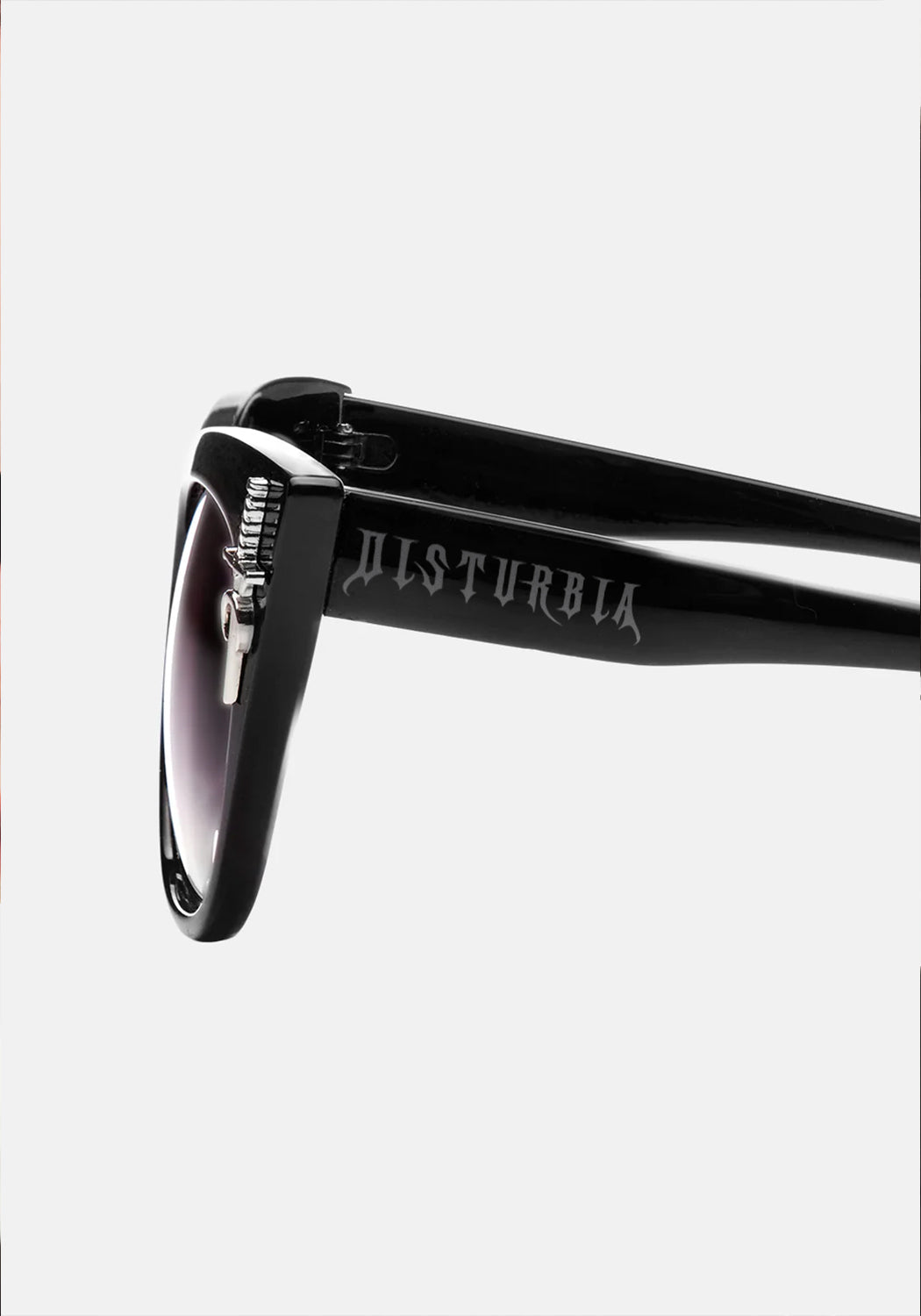 Cat Eye Sunglasses with Black Chain & UV Protection | Disturbia
