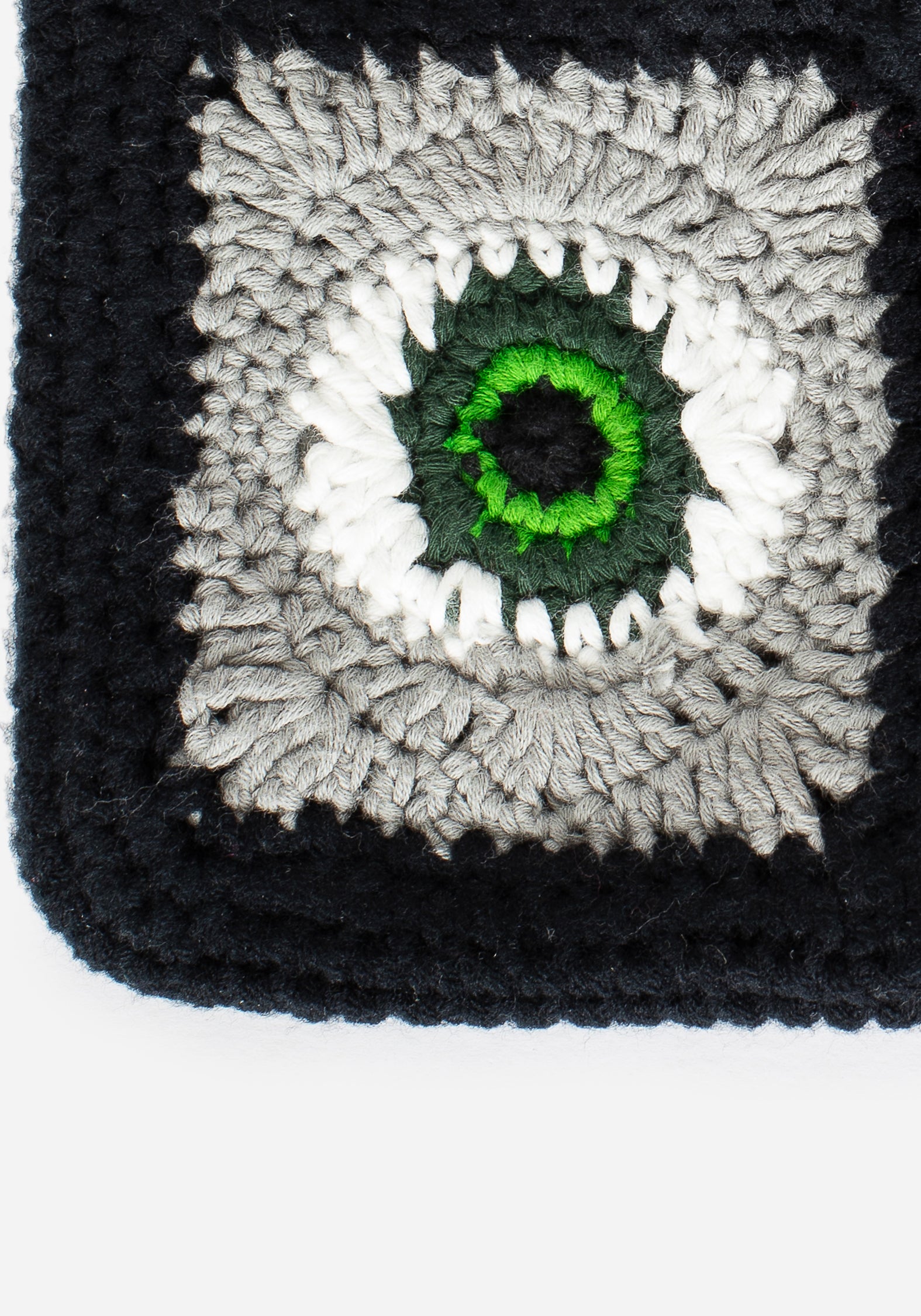 Handmade Crochet Eye Crossbody Bag for Women | Insight