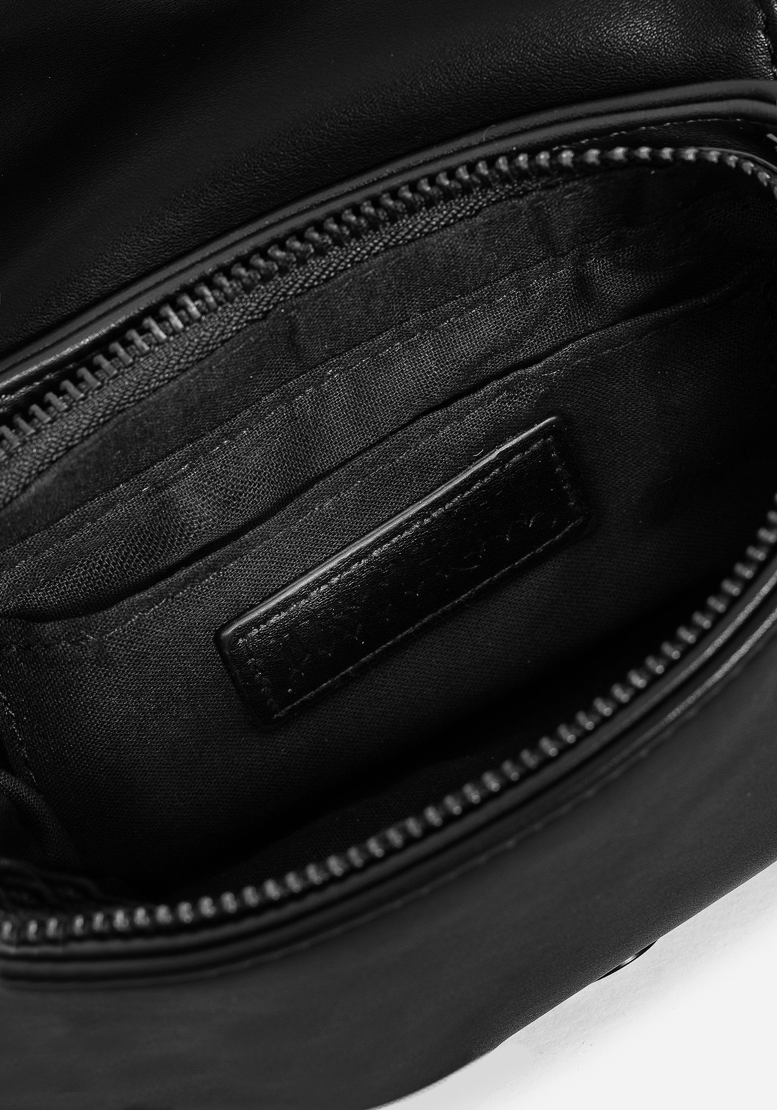 Black Mini Crossbody Bag with Removable Chain Strap | Illuminate
