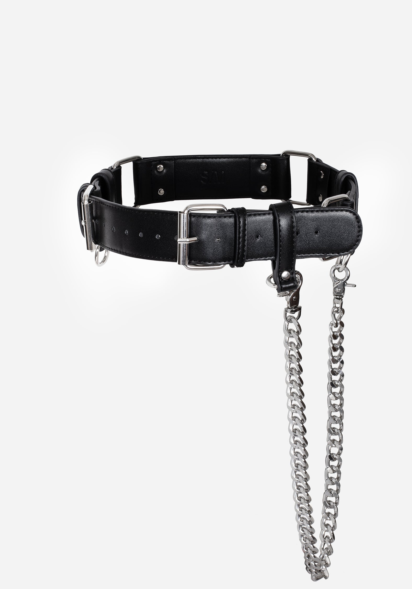Double Buckle Chain Waist Belt with Adjustable Fit | Mettle