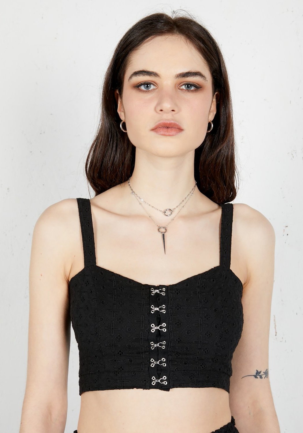 Spiked Athame Choker Necklace for Energy Work | Stainless Steel