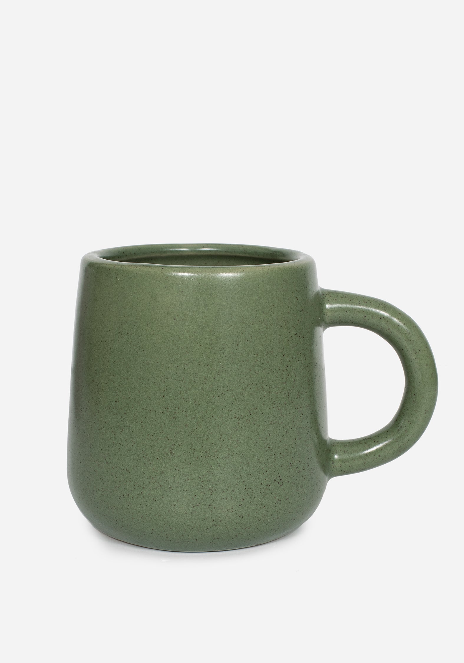 Speckled Green Frog Mug with Mushroom Print | Swamplife